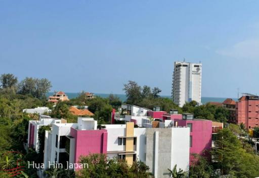 **Huge Price Reduction!** Sea View Studio Unit within Walking Distance to Khao Takiab Beach (completed, fully furnished)