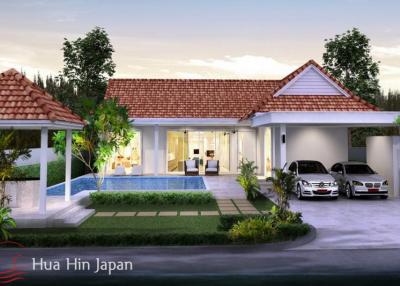 Nice 3 Bedroom Pool Villa in Secured Development near Palm Hills Golf (Off Plan)