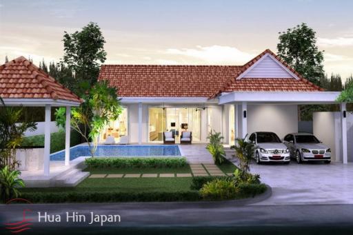 Nice 3 Bedroom Pool Villa in Secured Development near Palm Hills Golf (Off Plan)