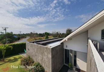 Super Modern 4 Bedroom Pool Villa on 1 Rai Land near the Town (Completed, Fully Furnished)