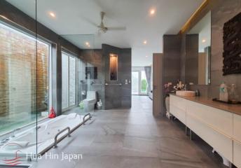 Super Modern 4 Bedroom Pool Villa on 1 Rai Land near the Town (Completed, Fully Furnished)