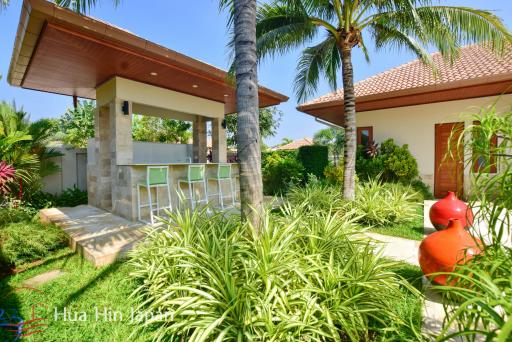 Very Solid Modern Bali Style Mansion Near Khao Kalok Beach (fully furnished, newly completed)