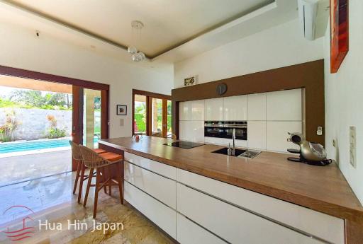 Very Solid Modern Bali Style Mansion Near Khao Kalok Beach (fully furnished, newly completed)