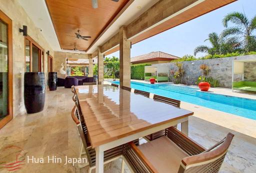 Very Solid Modern Bali Style Mansion Near Khao Kalok Beach (fully furnished, newly completed)
