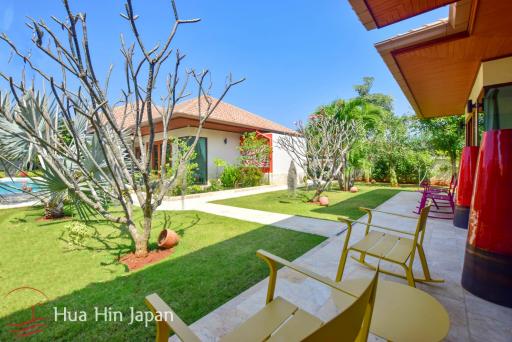 Very Solid Modern Bali Style Mansion Near Khao Kalok Beach (fully furnished, newly completed)