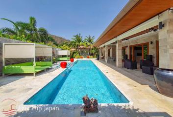 Very Solid Modern Bali Style Mansion Near Khao Kalok Beach (fully furnished, newly completed)