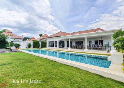 **Price Reduced** Very Large 3 Bedroom Pool Villa on over 1500 sqm Land inside Mali Prestige in Hua Hin (completed)