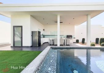 Contemporary Design Villa inside Resort/Residential Property Almost Next to Banyan Golf (Completed, furnished)