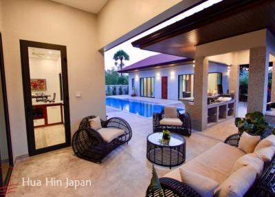 A Large Bali Style Villa within walking distance Khao Kalok Beach