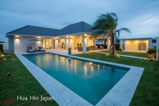 Spacious 3 Bedroom Pool Villa for Sale in Hua Hin, in Sustainable Residential Project near Black Mountain (Off plan)