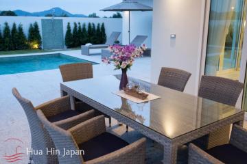 Spacious 3 Bedroom Pool Villa for Sale in Hua Hin, in Sustainable Residential Project near Black Mountain (Off plan)