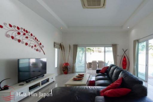 Good Sized 4 Bedroom Pool Villa inside Popular Lees Project off Soi 88 (Completed, Fully Furnished)