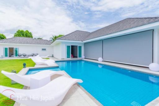 Modern and High Spec 4 Bedroom Pool Villa Close to Beautiful Sai Noi Beach