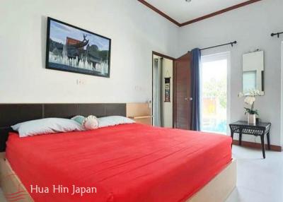Beautiful 3 Bedrooms House Close to Makro Hua Hin (Completed, fully furnished)