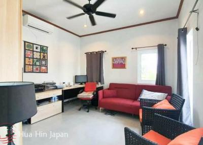 Beautiful 3 Bedrooms House Close to Makro Hua Hin (Completed, fully furnished)