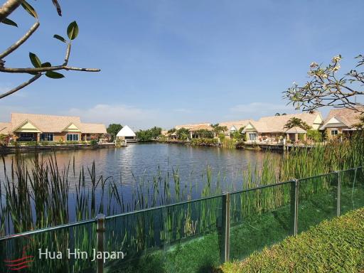 Lake Facing Well Maintained 3 Bedroom Pool Villa on Soi 112