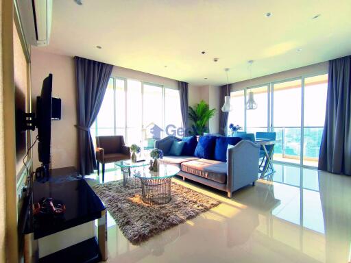 2 Bedrooms Condo in Grande Caribbean Condo Resort Jomtien C010626