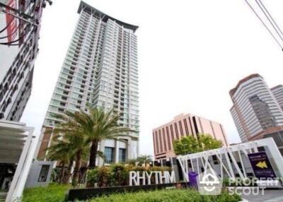 1-BR Condo at Rhythm Ratchada-Huaikwang near MRT Huai Khwang