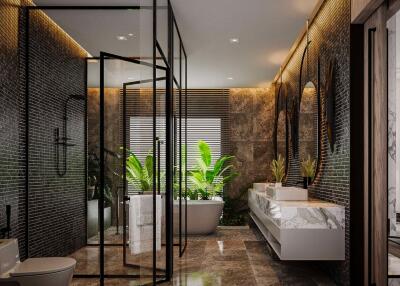 Luxury Pool Villa 6 Bed 7 Bath in Theppraya Road