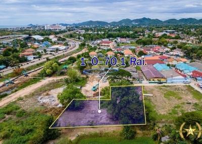 Land for sale ready to build on soi 6 Hua Hin