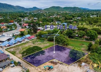 Land for sale ready to build on soi 6 Hua Hin