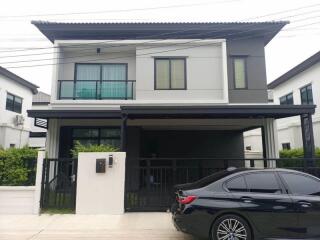 For Rent Bangkok Single House Grand Britania Wongwaen-Ramintra Kanchanaphisek Khlong Sam Wa