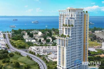 ขายคอนโดใกล้หาดจอมเทียน Empire Tower Pattaya in Jomtien 2 ห้องนอน 64 ตร.ม.  วิวทะเล ราคา 6.29