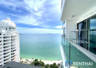 Wongamat Tower  2 bedrooms 2 bathrooms 100 sq.m.  12 mb sea view