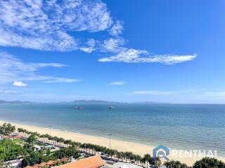 Aeras beach front jomtien 1 bedroom 45 sq.m. direct sea view