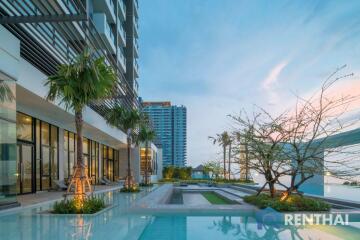 Aeras beach front jomtien 1 bedroom 45 sq.m. direct sea view