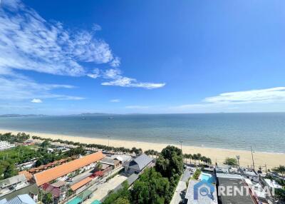 Aeras beach front jomtien 1 bedroom 45 sq.m. direct sea view