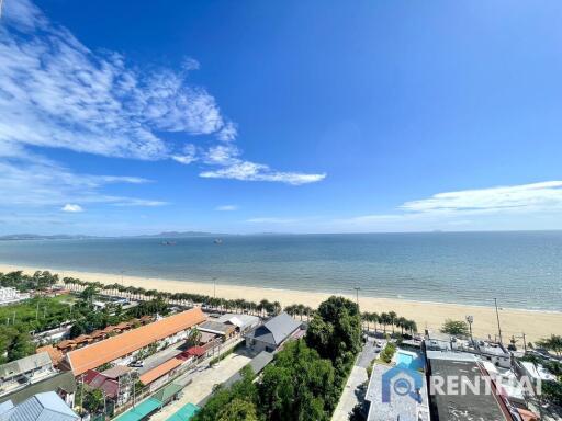 Aeras beach front jomtien 1 bedroom 45 sq.m. direct sea view