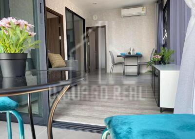 For Rent 2 Bed 1 Bath Condo Ideo Mobi Asoke close to MRT Phetchaburi