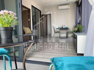 For Rent 2 Bed 1 Bath Condo Ideo Mobi Asoke close to MRT Phetchaburi