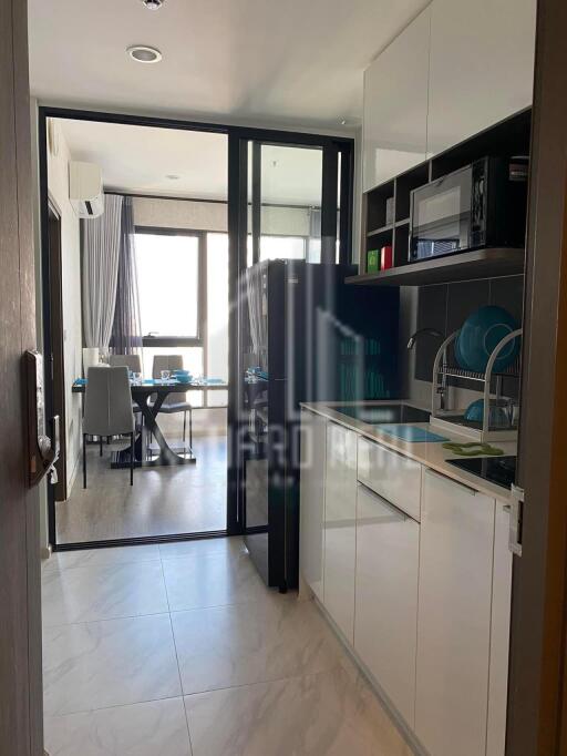 For Rent 2 Bed 1 Bath Condo Ideo Mobi Asoke close to MRT Phetchaburi