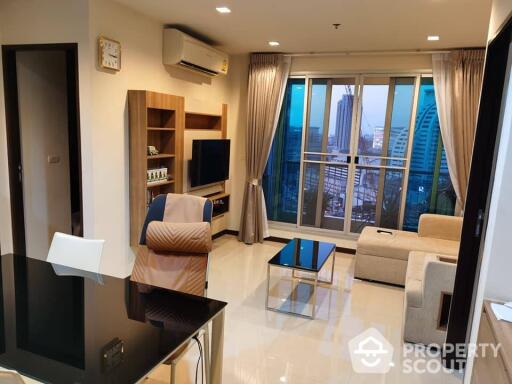 2-BR Condo at Rhythm Sathorn near BTS Saphan Taksin (ID 435873)