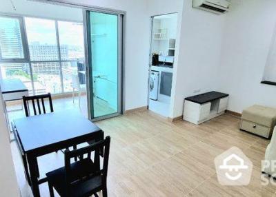 2-BR Condo at Life Ratchadapisek near MRT Huai Khwang