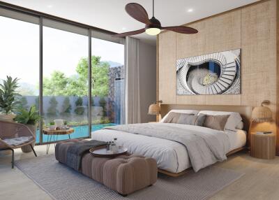 3-Bedrooms Tropical Modernism Designed Villa