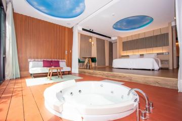 Resort style studio room at Pool Suite Chiang Mai