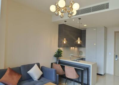 For RENT : The ESSE Asoke / 1 Bedroom / 1 Bathrooms / 46 sqm / 43000 THB [R12014]