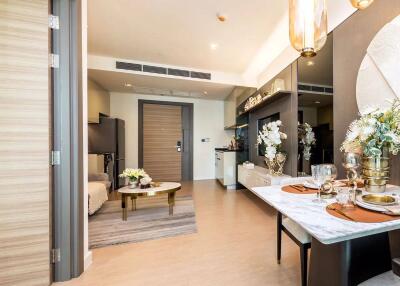 1-BR Condo at The Room Charoenkrung 30 near BTS Saphan Taksin