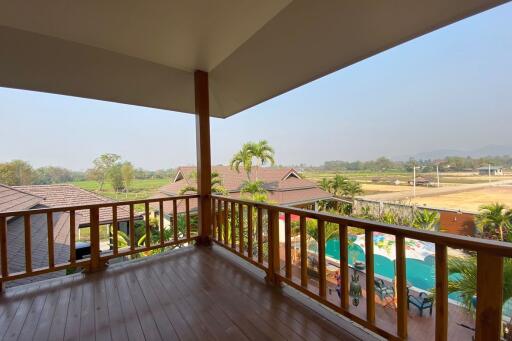 2 bed house with a pool for rent in San Sai, Chiang Mai