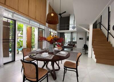 Modern house with 4 bed and private pool for rent or sale in Hang Dong, Chiang Mai