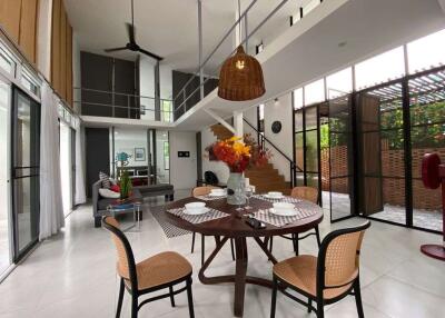 Modern house with 4 bed and private pool for rent or sale in Hang Dong, Chiang Mai