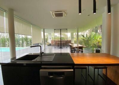 A modern home with pool for sale or rent at Green Vally Golf Course, Mae Rim, Chiang Mai