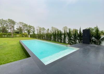 A modern home with pool for sale or rent at Green Vally Golf Course, Mae Rim, Chiang Mai