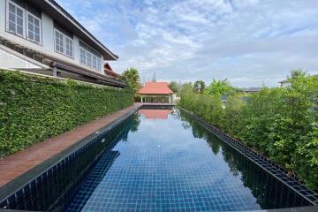 4 bed house with private pool for rent or sell in Saraphi, Chiang Mai