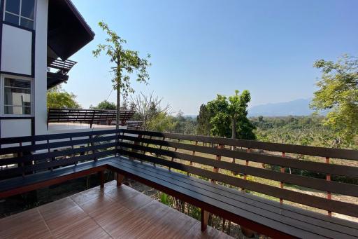 A charming chalet house for sale in Mae Wang, Chiang Mai