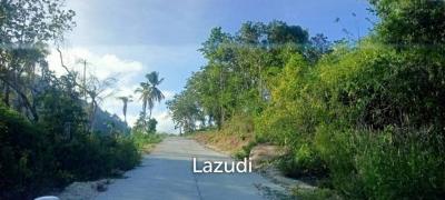 Sea View Mountain land for sale in Lipa Noi