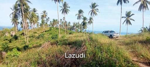 Sea View Mountain land for sale in Lipa Noi